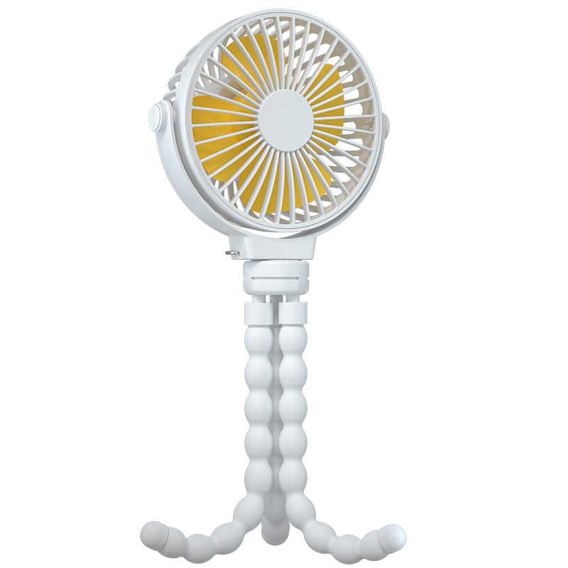 USB Rechargeable Mini Clip Baby Stroller Fan