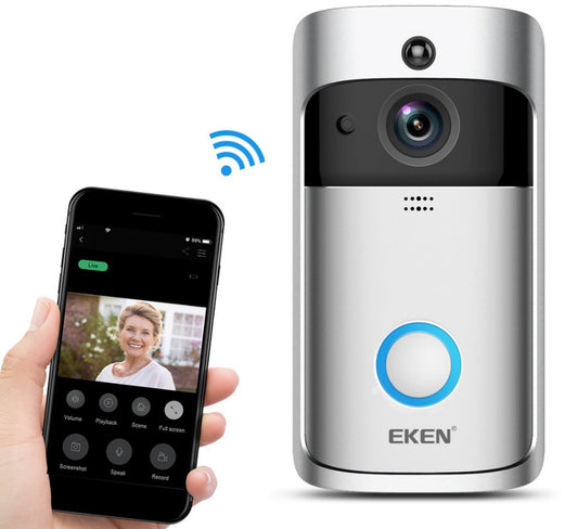 Video Doorbell Smart Wireless WiFi Security Door Bell for Child`s security and Home Security