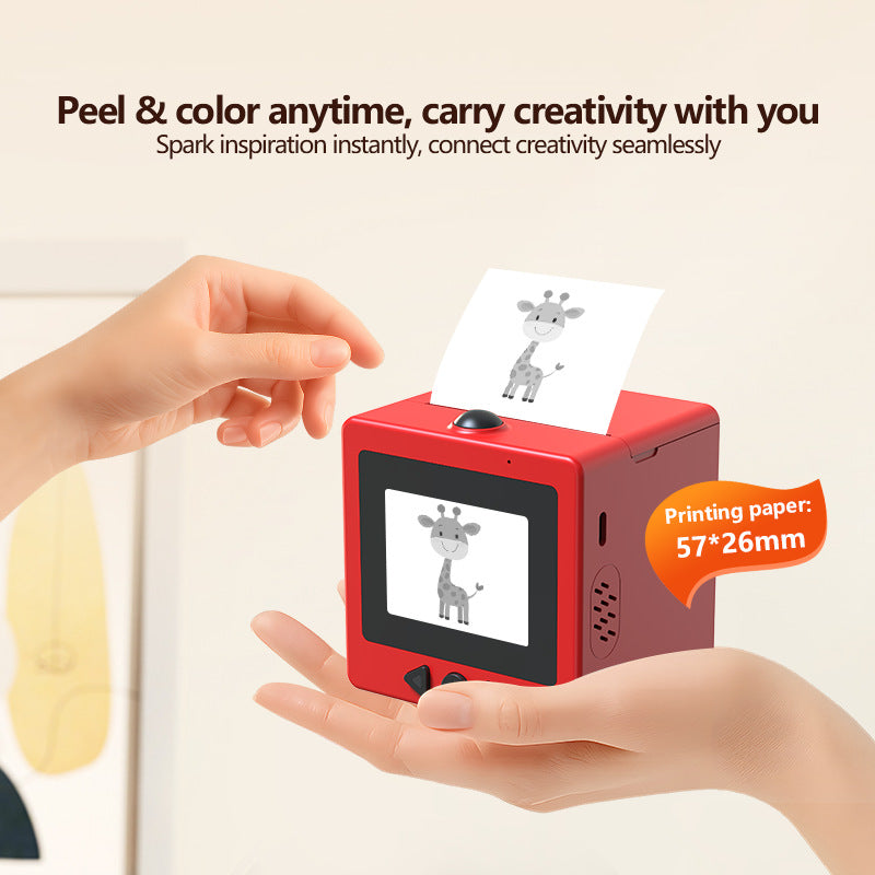Portable Voice Activated Thermal Printer for Children